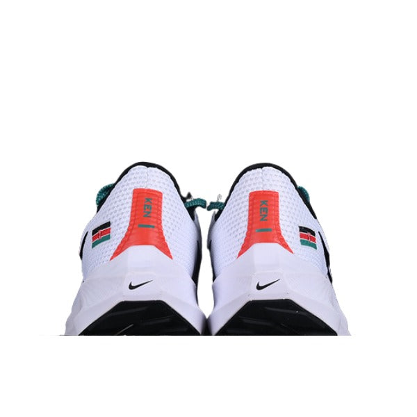 Nike Air Zoom Pegasus 40 White and Green Running Shoes