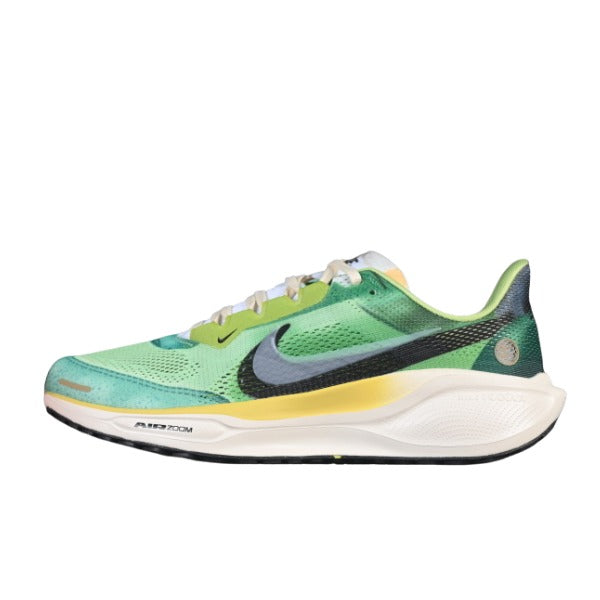 Nike Air Zoom Pegasus 41 Green and Yellow Running Shoes