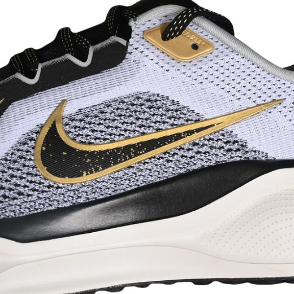 Nike Air Zoom Pegasus 41 White and Gold Running Shoes