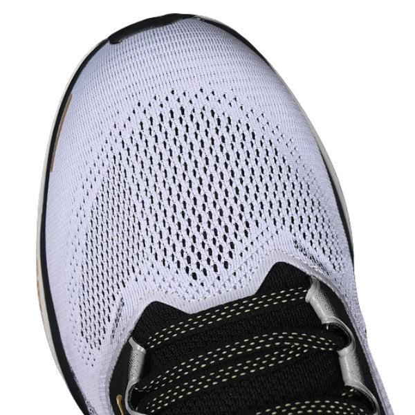 Nike Air Zoom Pegasus 41 White and Gold Running Shoes