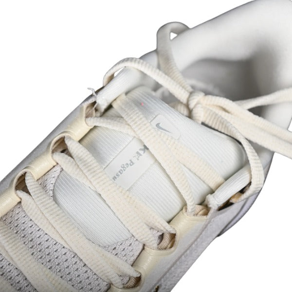 Nike Air Zoom Pegasus 41 White and Gold Running Shoes