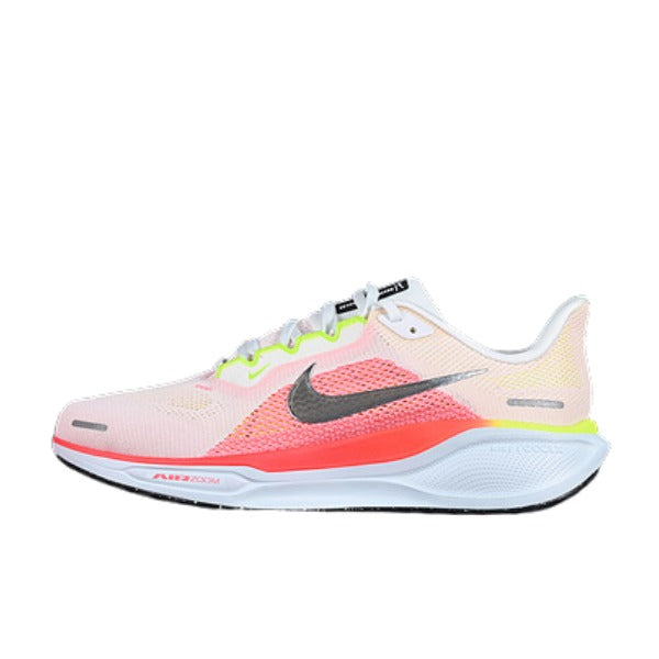 Nike Air Zoom Pegasus 41 White and Orange Running Shoes