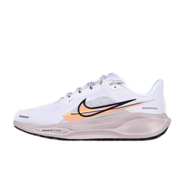 Nike Air Zoom Pegasus 41 White and Orange Running Shoes