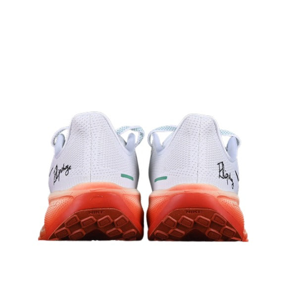 Nike Air Zoom Pegasus 41 White and Orange Running Shoes