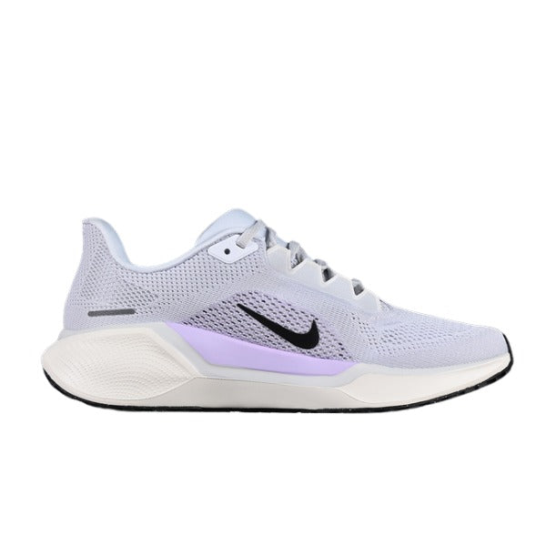 Nike Air Zoom Pegasus 41 White and Purple Running Shoes