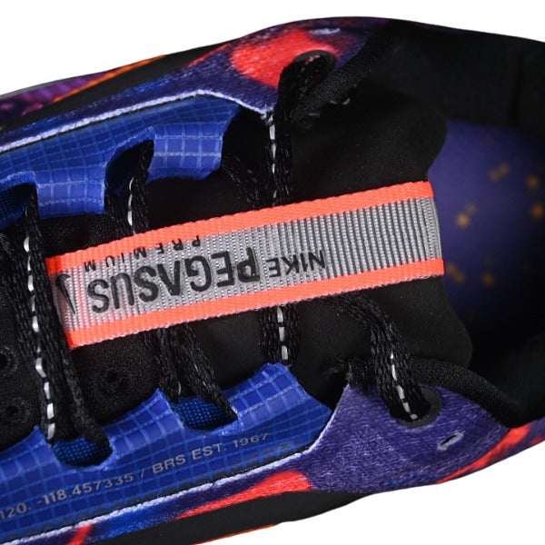Nike Air Zoom Pegasus Premium Blue and Orange Running Shoes