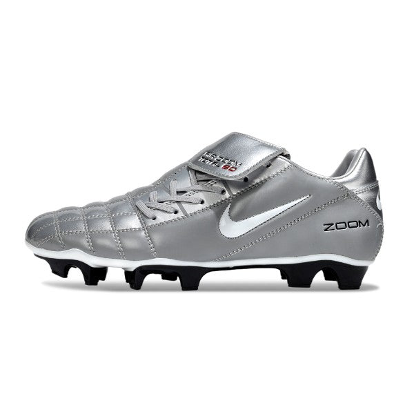 Nike Air Zoom Total 90 III Gray and Silver FG