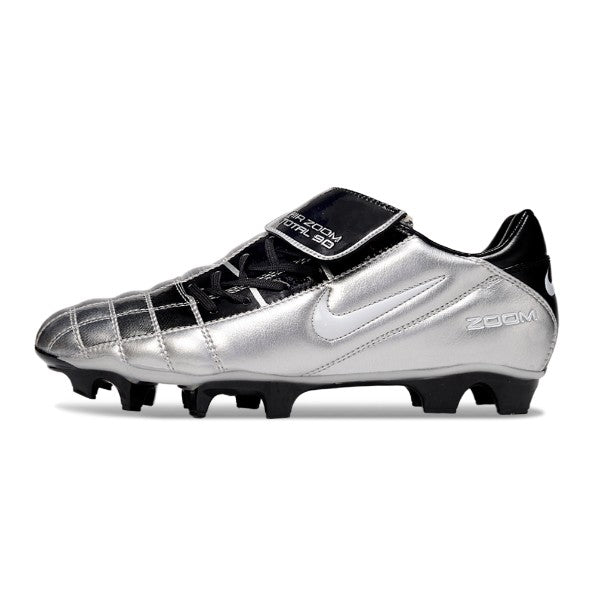 Nike Air Zoom Total 90 III Silver and Black FG