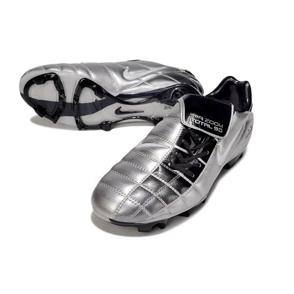 Nike Air Zoom Total 90 III Silver and Black FG