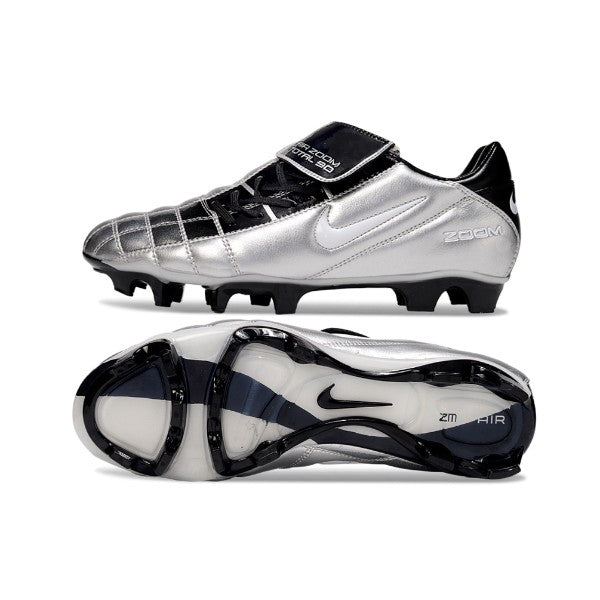 Nike Air Zoom Total 90 III Silver and Black FG