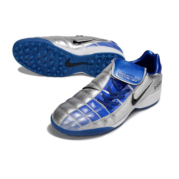 Nike Air Zoom Total 90 III Gray and Blue TF
