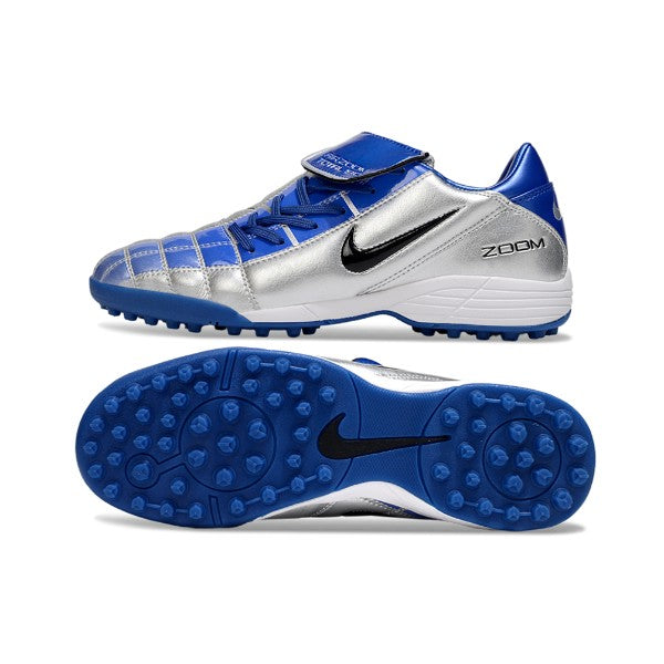 Nike Air Zoom Total 90 III Gray and Blue TF