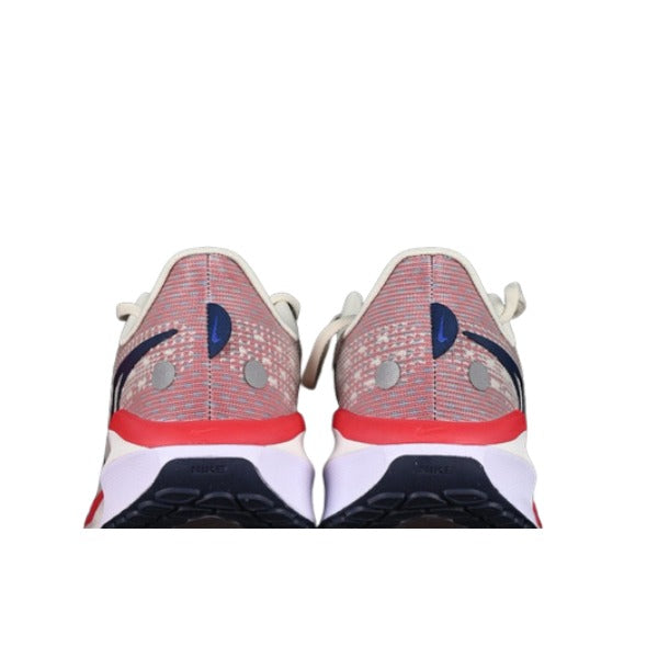Nike Air Zoom Vomero 17 Beige and Red Running Shoes