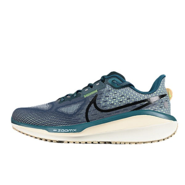 Nike Air Zoom Vomero 17 Gray and  Dark Green Running Shoes