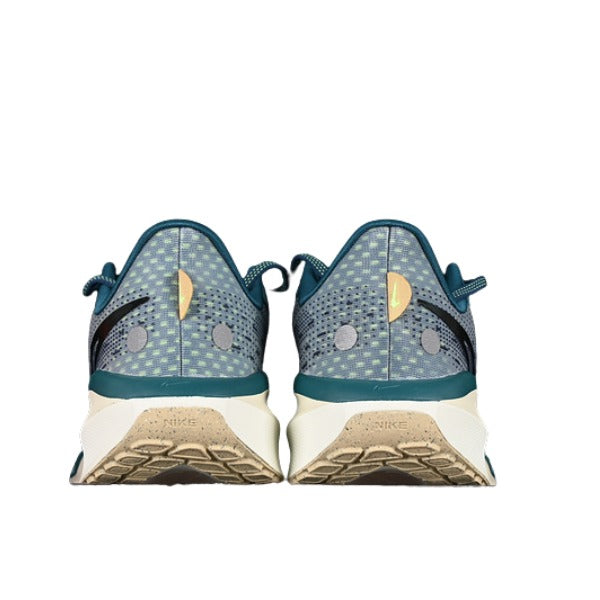 Nike Air Zoom Vomero 17 Gray and  Dark Green Running Shoes