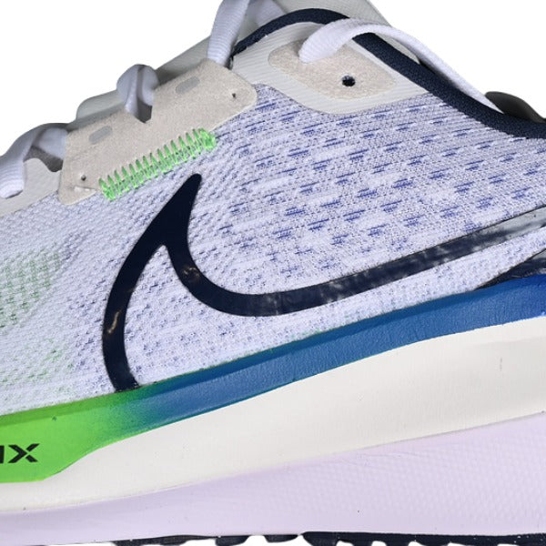 Nike Air Zoom Vomero 17 White and Blue Running Shoes