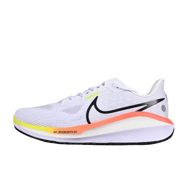 Nike Air Zoom Vomero 17White and Orange Running Shoes