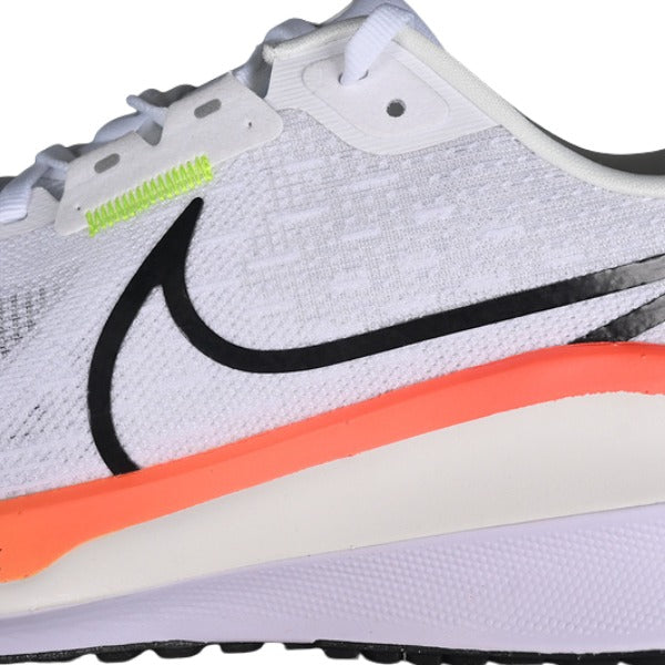 Nike Air Zoom Vomero 17White and Orange Running Shoes