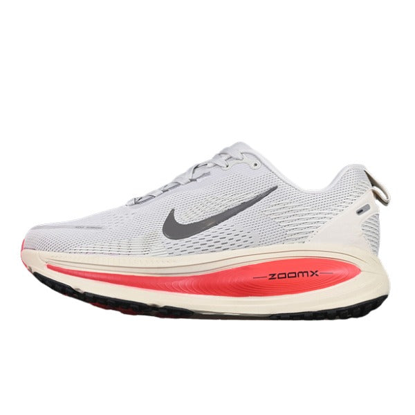 Nike Air Zoom Vomero 18 Gray and Red Running Shoes