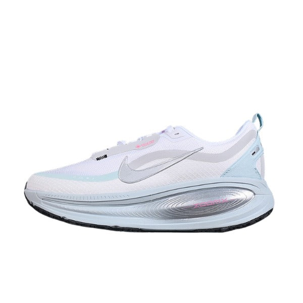Nike Air Zoom Vomero 18 Silver and Blue Running Shoes