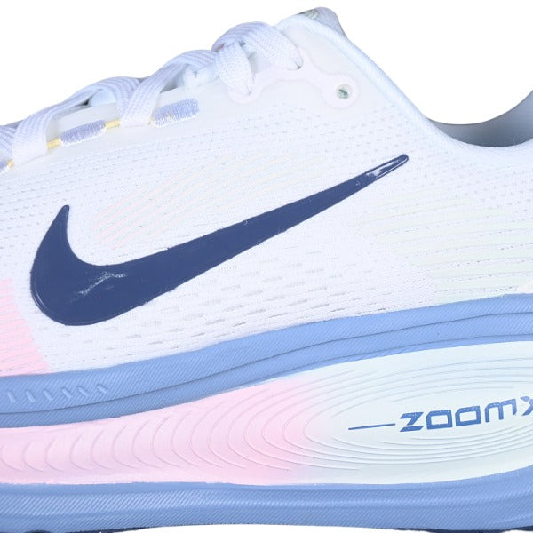 Nike Air Zoom Vomero 18 White and Blue Running Shoes