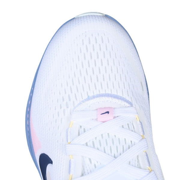 Nike Air Zoom Vomero 18 White and Blue Running Shoes