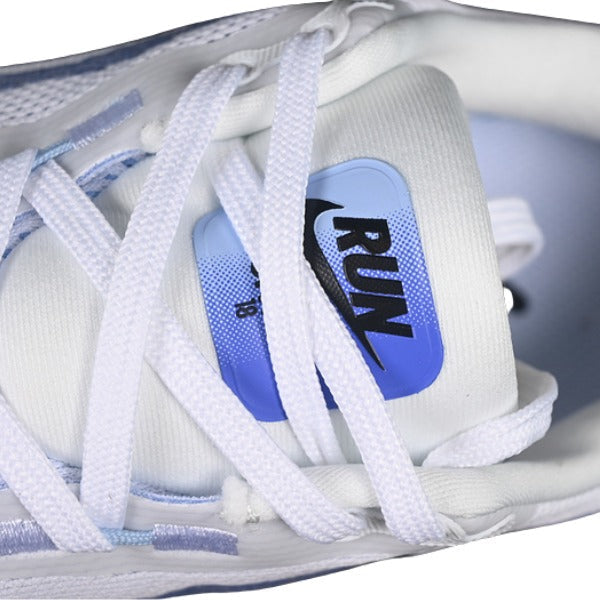 Nike Air Zoom Vomero 18 White and Blue Running Shoes