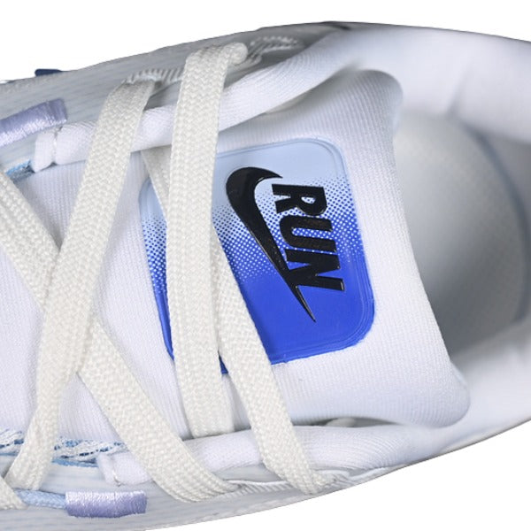 Nike Air Zoom Vomero 18 White and Blue Running Shoes