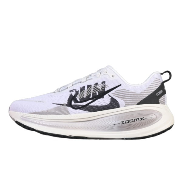 Nike Air Zoom Vomero 18 White and Gray Running Shoes
