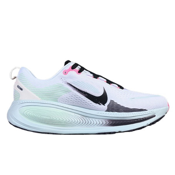 Nike Air Zoom Vomero 18 White and Light Blue Running Shoes