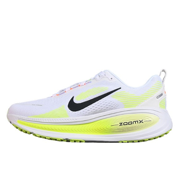 Nike Air Zoom Vomero 18 White and Light Green Running Shoes
