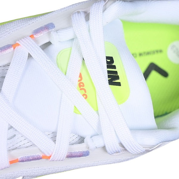 Nike Air Zoom Vomero 18 White and Light Green Running Shoes