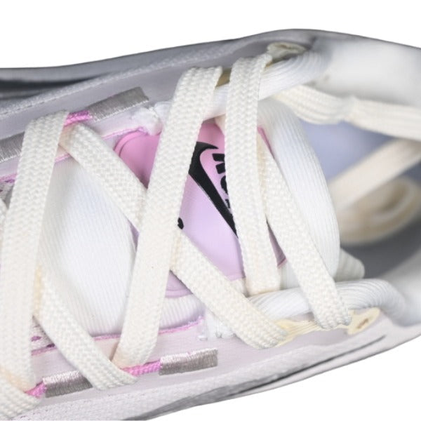 Nike Air Zoom Vomero 18 White and Pink Running Shoes