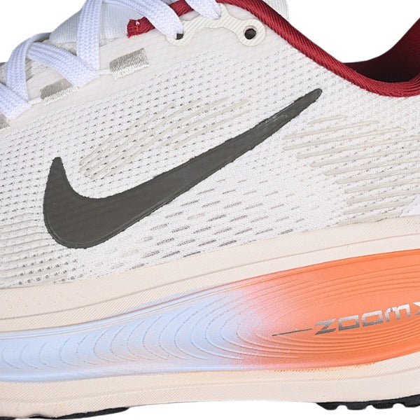 Nike Air Zoom Vomero 18 White and Red Running Shoes