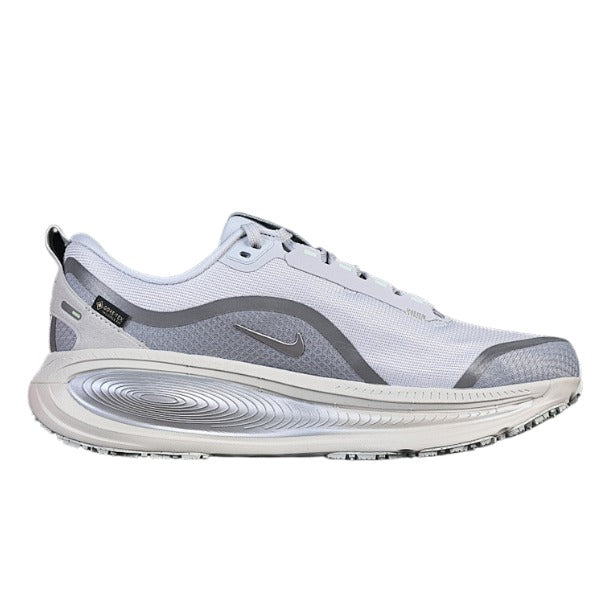 Nike Air Zoom Vomero 18 White and Silver Running Shoes