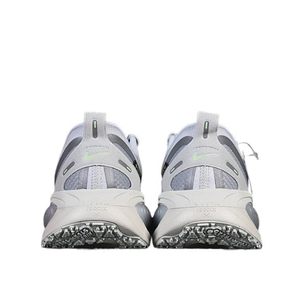 Nike Air Zoom Vomero 18 White and Silver Running Shoes