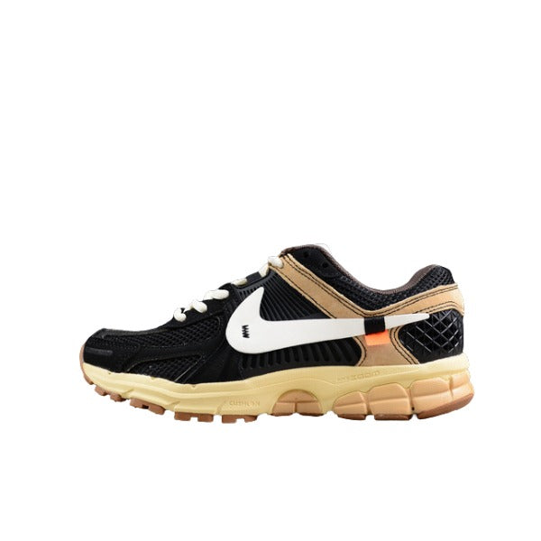 Nike Air Zoom Vomero 5 Black and Beige Running Shoes