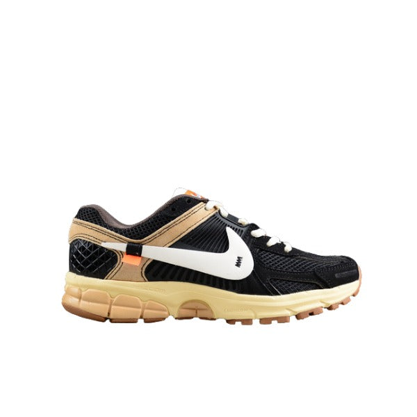 Nike Air Zoom Vomero 5 Black and Beige Running Shoes