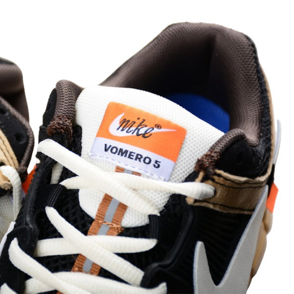 Nike Air Zoom Vomero 5 Black and Beige Running Shoes