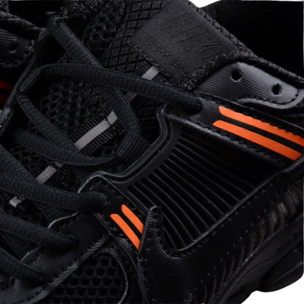 Nike Air Zoom Vomero 5 Black and Orange Running Shoes
