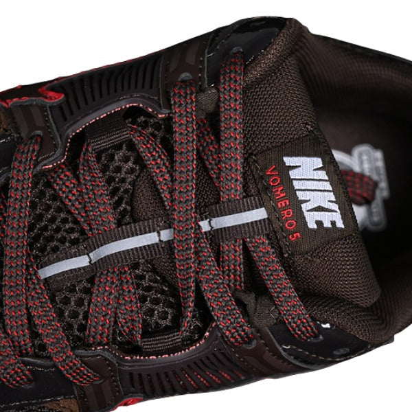 Nike Air Zoom Vomero 5 Black and Red Running Shoes