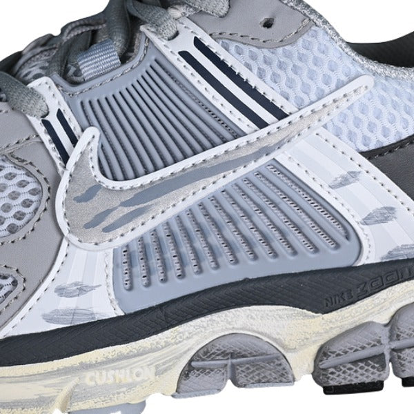 Nike Air Zoom Vomero 5 Gray and Silver Running Shoes