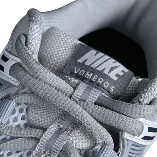 Nike Air Zoom Vomero 5 Gray and Silver Running Shoes