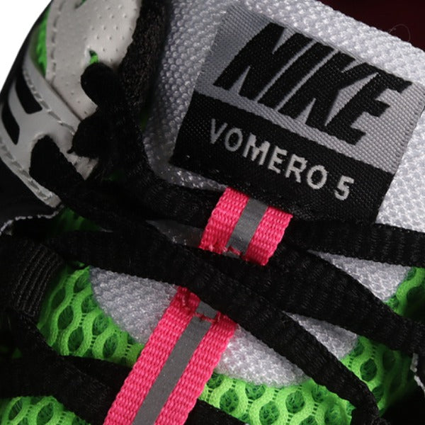 Nike Air Zoom Vomero 5 Green and Black Running Shoes
