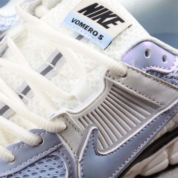 Nike Air Zoom Vomero 5 Light Blue and White Running Shoes