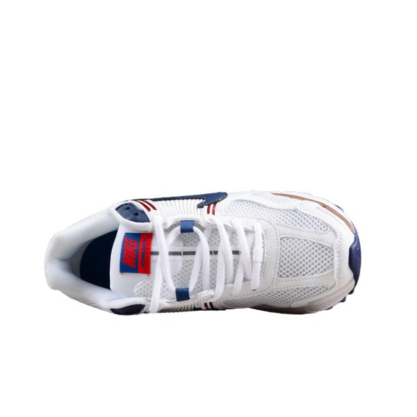 Nike Air Zoom Vomero 5 White and Dark Blue Running Shoes