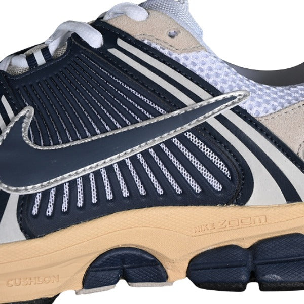 Nike Air Zoom Vomero 5 White and Dark Blue Running Shoes