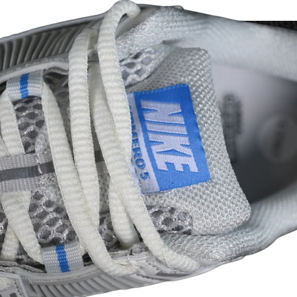 Nike Air Zoom Vomero 5 White and Light Blue Running Shoes