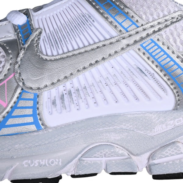 Nike Air Zoom Vomero 5 White and Silver Running Shoes