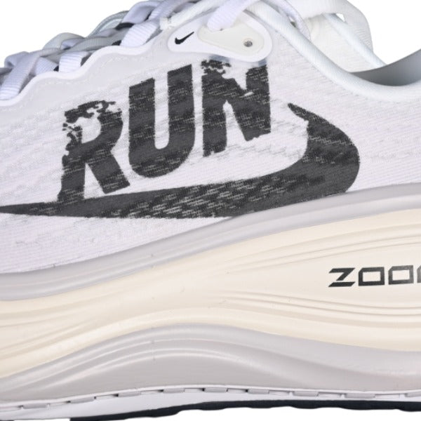 Nike Air Zoom Vomero Plus Light White and Beige Running Shoes
